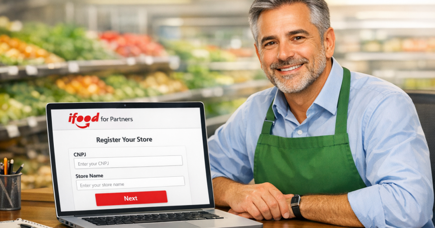 como cadastrar mercado no iFood